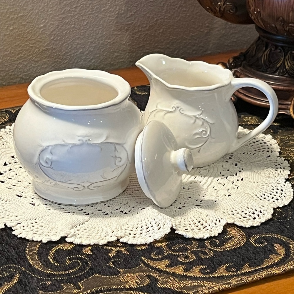 Cream & Sugar Container Set
